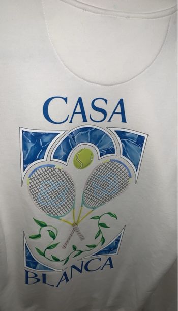 Pull Tennis blanc 