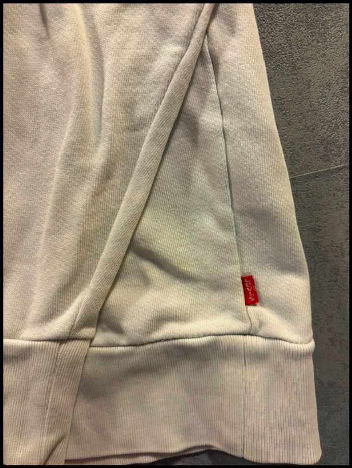 Pull à capuche Levi’s Blanc Taille L - photo numéro 3