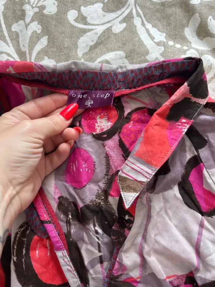 Chemise One, step, multicolore taille 42 - photo numéro 3
