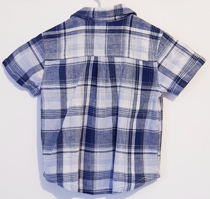 🦎 Chemise manches courtes en lin - Kiabi - 4 ans 🦎 - photo numéro 6