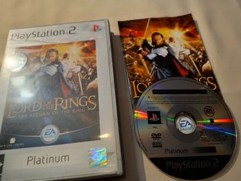 Jeu vidéo ps2 lord of the rings