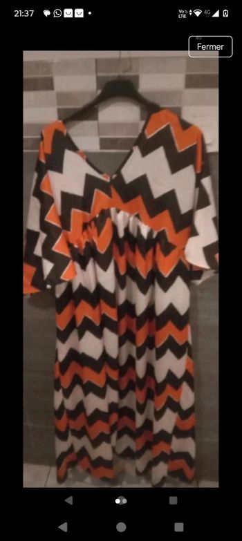 Longue robe oversize