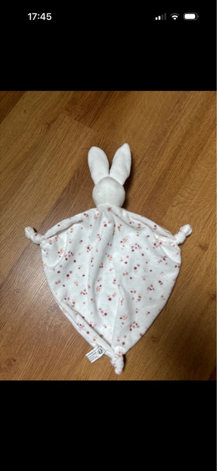 Jolie doudou fille lapin bouchara neuf - photo numéro 4