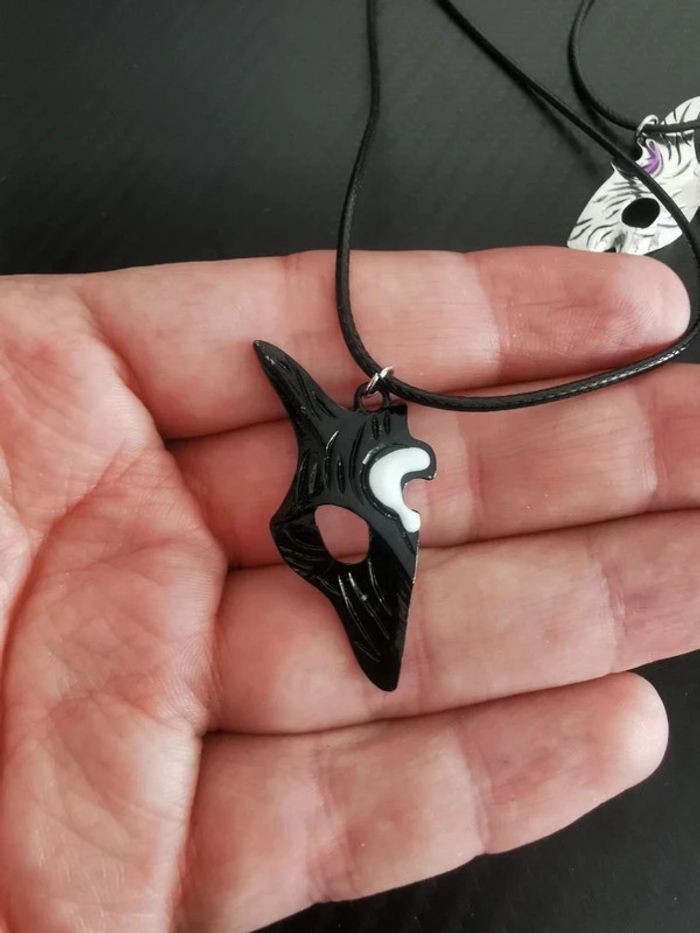 Double Pendantif Kindred - League of Legends - Bijou Geek & Collector - photo numéro 2