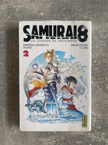Manga Samuraï 8 tome 2 en version française.