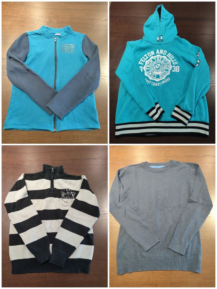 Lot gilets pulls sweats