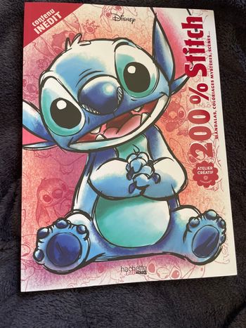 Coloriage mystère Stitch