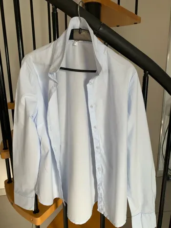 Chemise bleu ciel