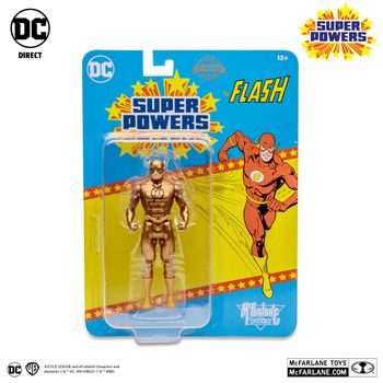McFarlane Figurine DC Direct Super Powers The Flash (Gold)