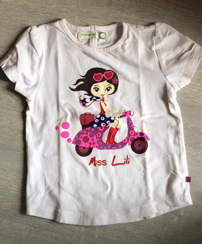 T-shirt premaman 4 ans