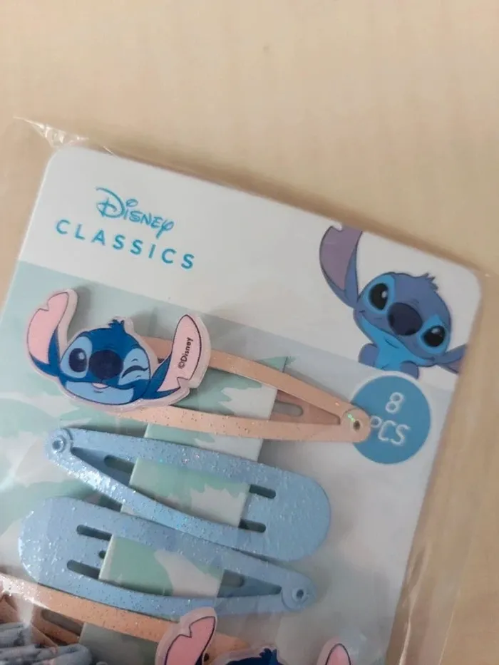 Barrettes et chouchou Stitch Neuf - photo numéro 4