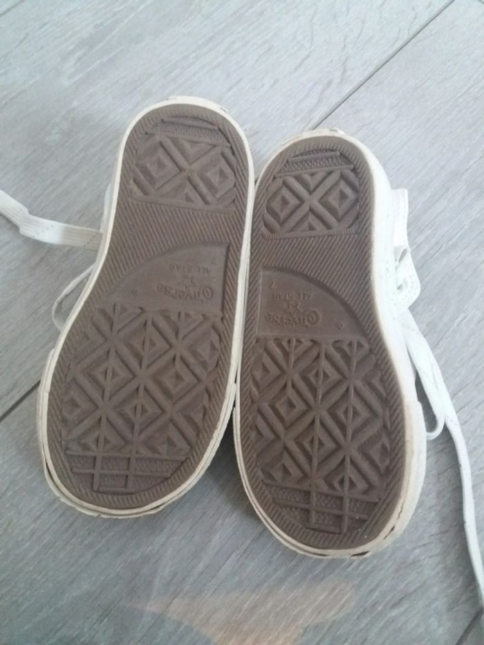 Converse montante blanche - photo numéro 2