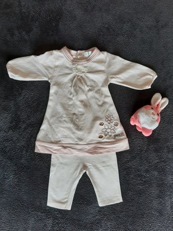 Ensemble robe et legging 3 mois
