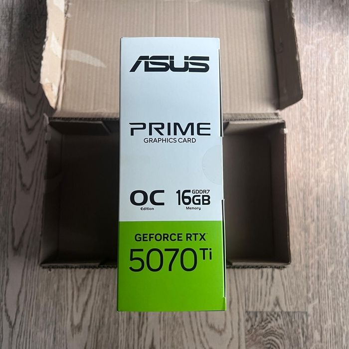 ASUS PRIME GeForce RTX 5070 Ti OC Edition - 16 Go GDDR6X - 3Y Garantie - EN MAIN