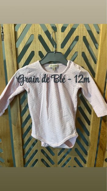 Body Grain de Blé 12m