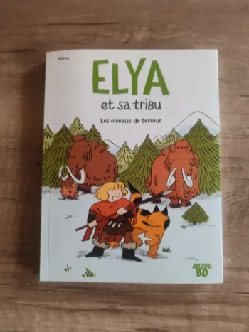 Livre pour enfants "Elya et sa tribu" les oiseaux de terreur