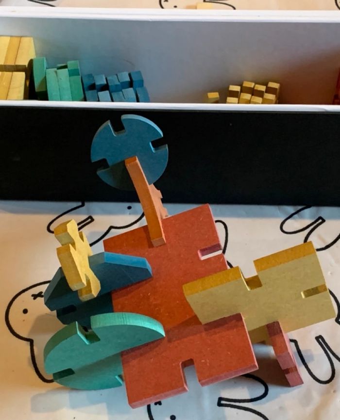 Euclide - Jeu de construction en bois - Neuf - photo numéro 4