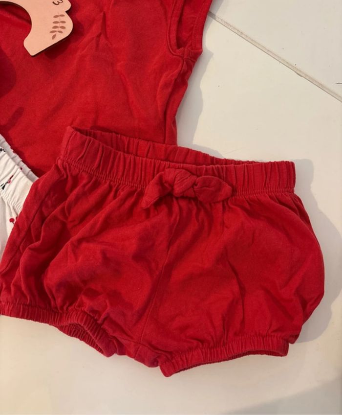 Ensemble bébé rouge et Cerises - photo numéro 3