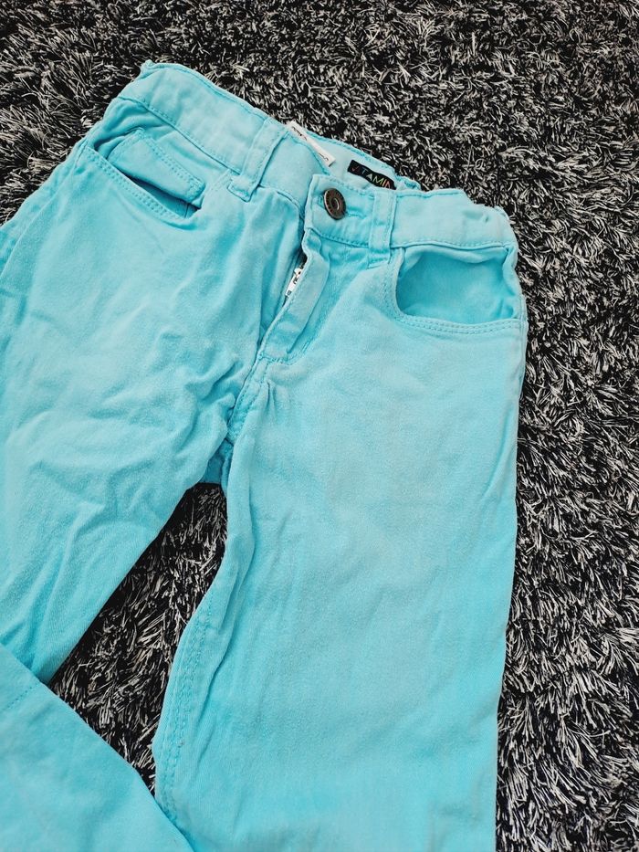 Pantalon turquoise