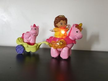 Tut tut copain motorisé "Claire, princesse aventurière + licorne et bébé licorne" VTech