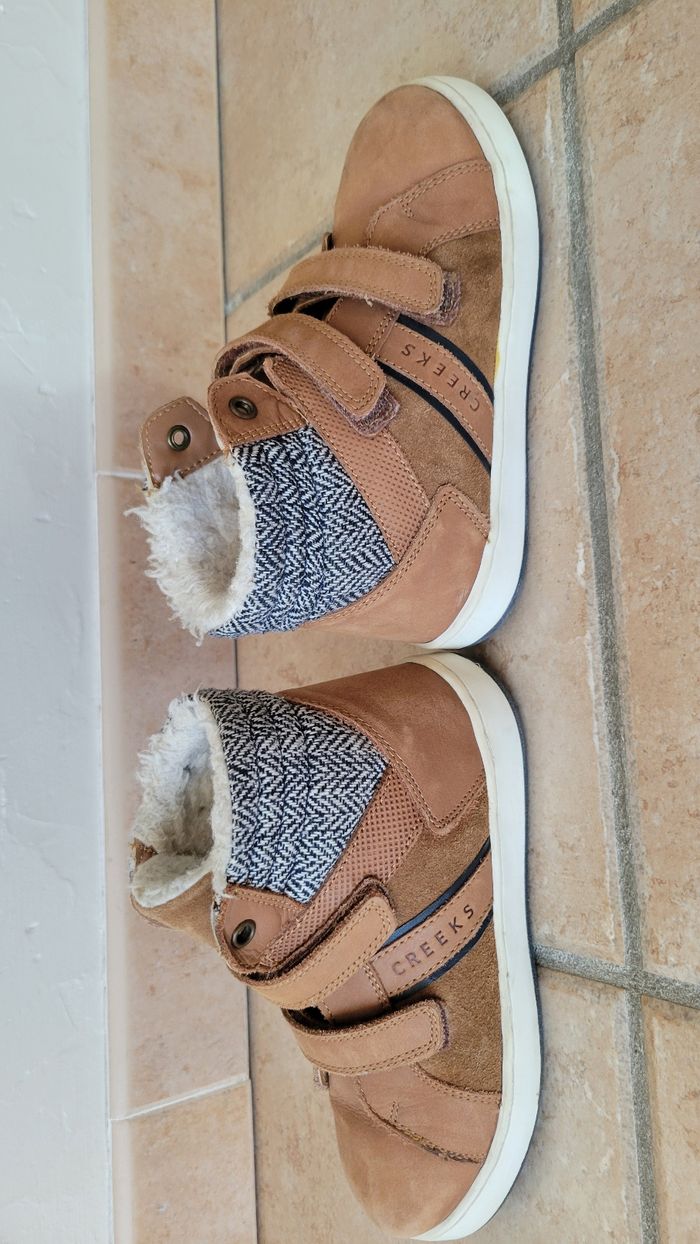 Bottines en cuir Creeks pointure 34 - photo numéro 6