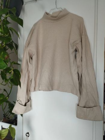 Pull beige Zara