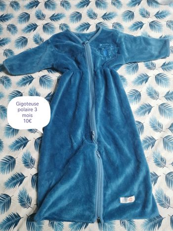Gigoteuse polaire 3 mois