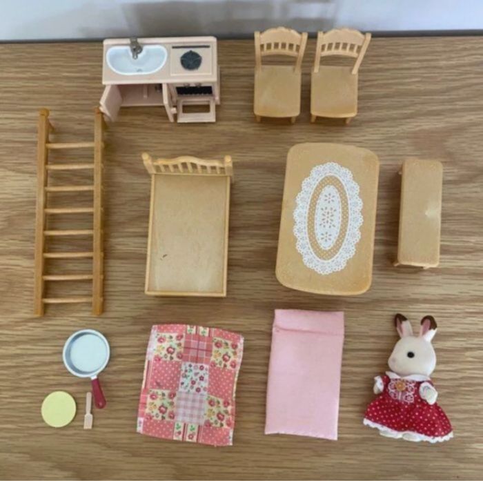 cosy cottage starter home  sylvanian families  5242 vintage - photo numéro 3