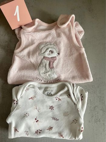 Ensemble salopette + body