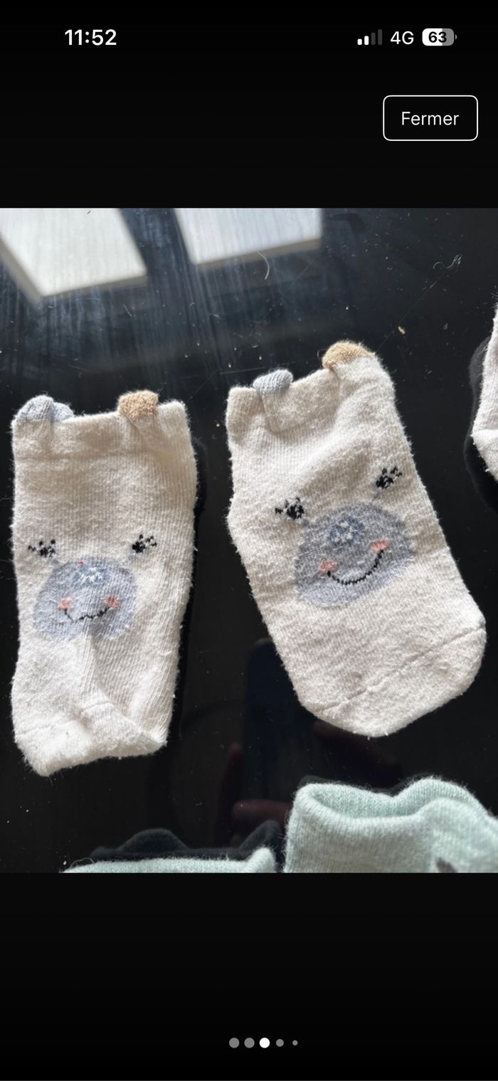 Chaussettes taille 13/15 okaidi - photo numéro 3