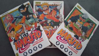 Tome 1 à 3 de naruto