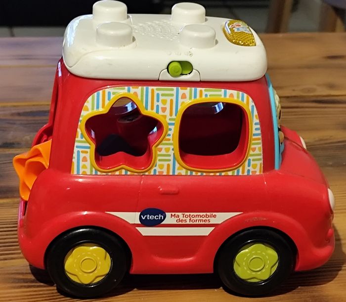 Vtech Ma Totomobile des Formes - Jouet Éducatif Lumineux et Sonore - photo numéro 4