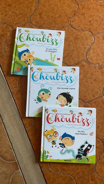 Livres lot de 3 Les Aventures des Choubizz - Editions Lito