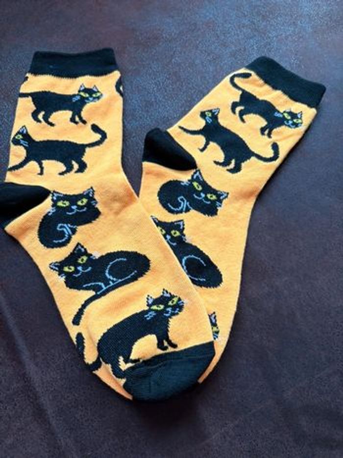 🧦 Chaussettes chat originales 🐾 - photo numéro 3