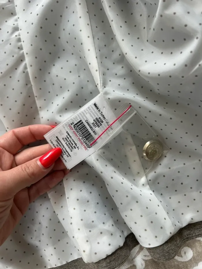 Blazer camaïeu crème beige taille 38 neuf - photo numéro 5