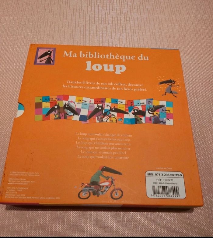 Lot de 6 histoires du Loup - photo numéro 2