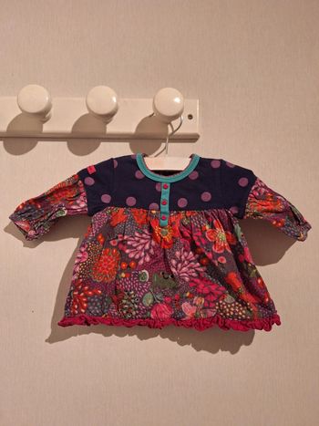 Tee Shirt Manches Longues Catimini 3 Mois