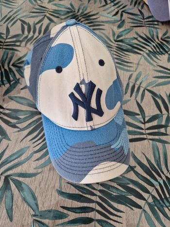 Casquette enfant new era militaire bleu