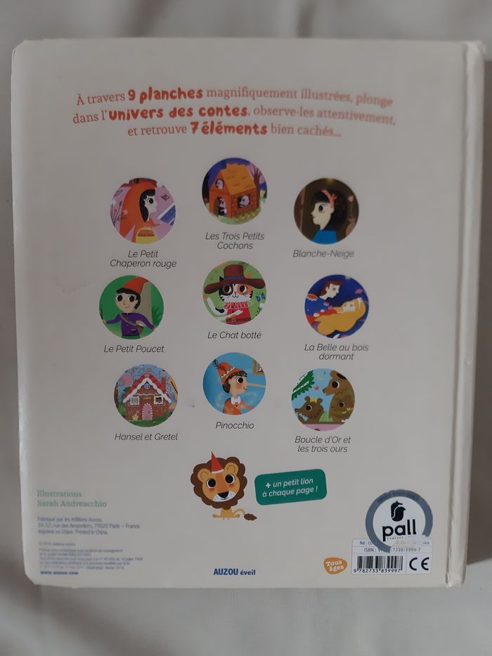 livre enfant - Cherche et trouve des tout-petits - Dans les contes - photo numéro 2