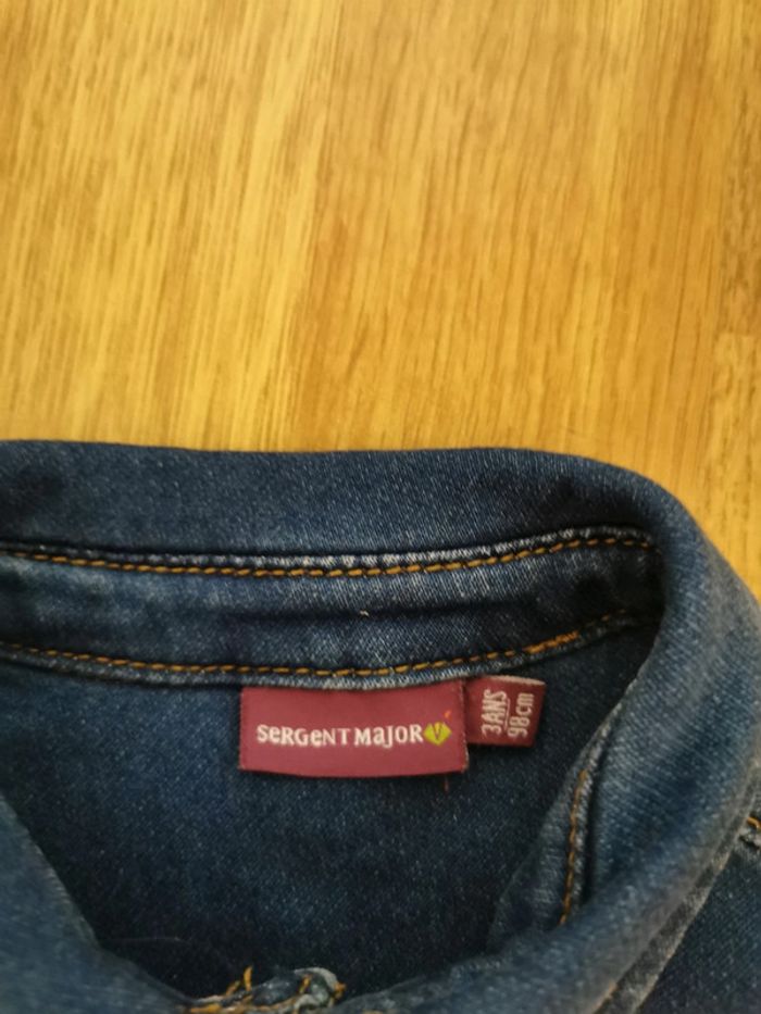 Chemise en jeans garçon 3Y Sergent Major - photo numéro 3