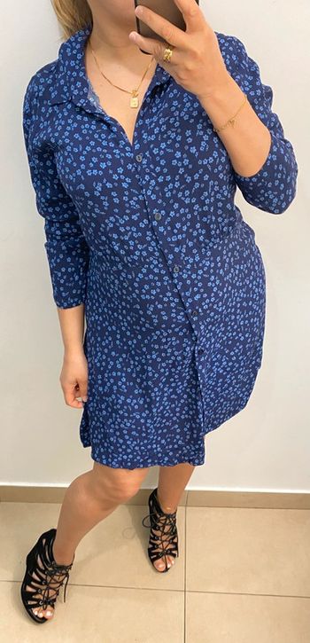 Robe Ou Chemise Droite Fleurie Taille 40