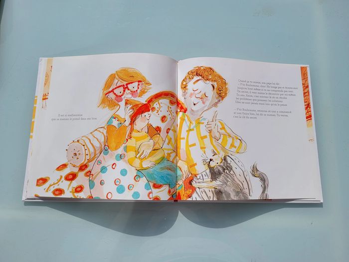 Beau livre La Drôle de maladie de P'tit bonhomme - photo numéro 5