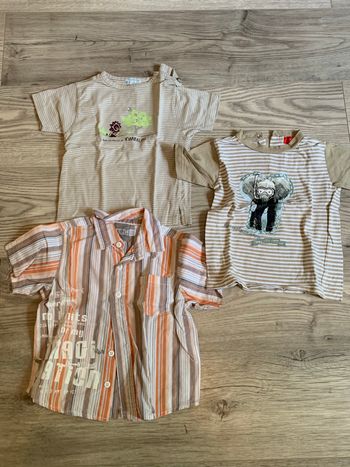 T-shirt et chemise garçon 2 ans