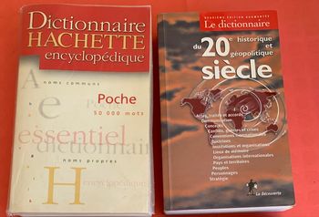 Lot 2 dictionnaires
