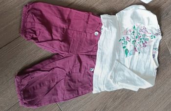 Ensemble pantalon tshirt
