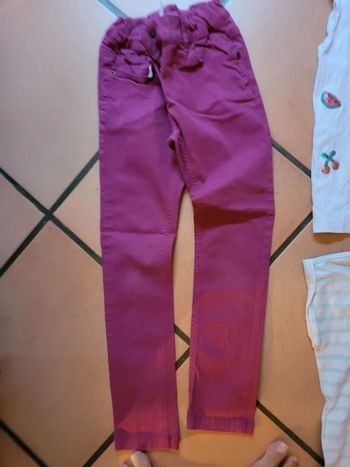 Joli jean framboise 8 ans