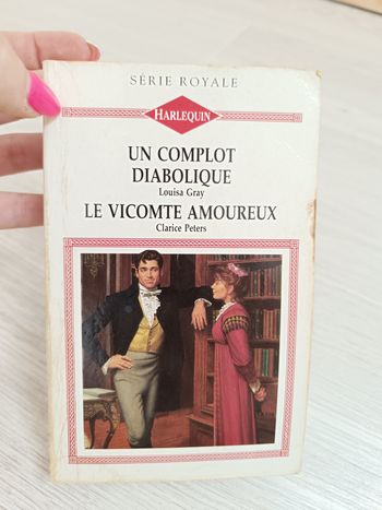 Livre Harlequin série royale