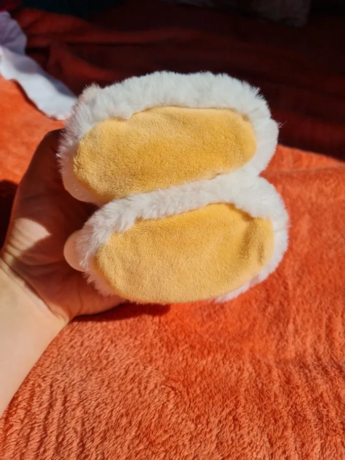 Chaussons lion doudou et cie - photo numéro 3