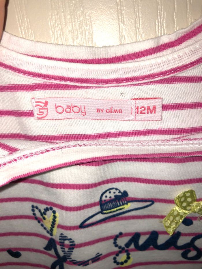 T-shirt 12 mois - photo numéro 3