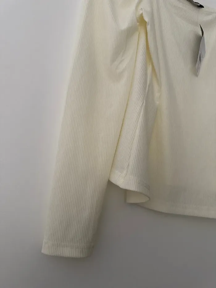 Blouse Blanche transparente neuve Dorothy Perkins - photo numéro 3